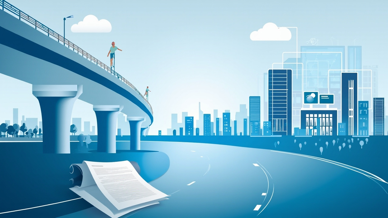 Ilustración de licitaciones públicas en infraestructuras y servicios digitales